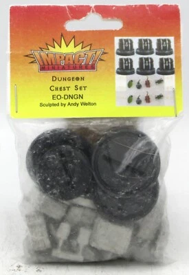 Elfball EO-DNGN Dungeon Chest Set (Sideline Figures) Treasure Game Balls & Bombs - Image 1 of 2