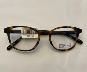 Otis Grey Eyeglasses Frames OG 20203 49-20-140 Matte Tortoise - Picture 1 of 2