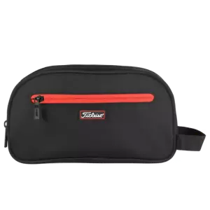 Titleist Players Dopp Kit Black / Red $50 - Picture 1 of 4