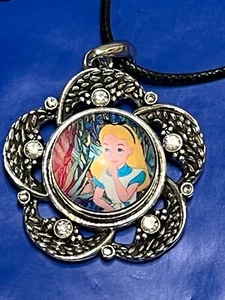 Alice in Wonderland * Silver Plated Necklace * Ginger Snaps - Picture 1 of 75