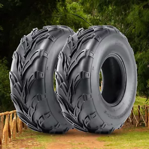 19x7-8 ATV Tires 19x7x8 4Ply Tubeless Go Kart Mini Bike ATV Sport Tyre Set Of 2 - Picture 1 of 10