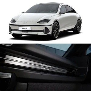 Aluminium Air Vent Tuyere Molding 2p (Fits: 2023+ Ioniq6) - Picture 1 of 8
