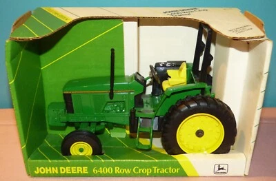 1993 Ertl John Deere 6400 Row Crop Tractor 1/16  - #5666 New in Box - Image 1 of 4