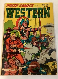Prize Comics Western #89--1948--John Severin--Native American- FN- - Picture 1 of 8
