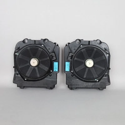 2011-2016 BMW 528i 535i 550i Floor Speaker Subwoofer Pair 65139169685 OEM Used - Image 1 of 4