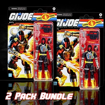 G.I. Figura de acción Joe Classified Series PAQUETE de 2 BAT Android Trooper 6 pulgadas Foto 1 de 4