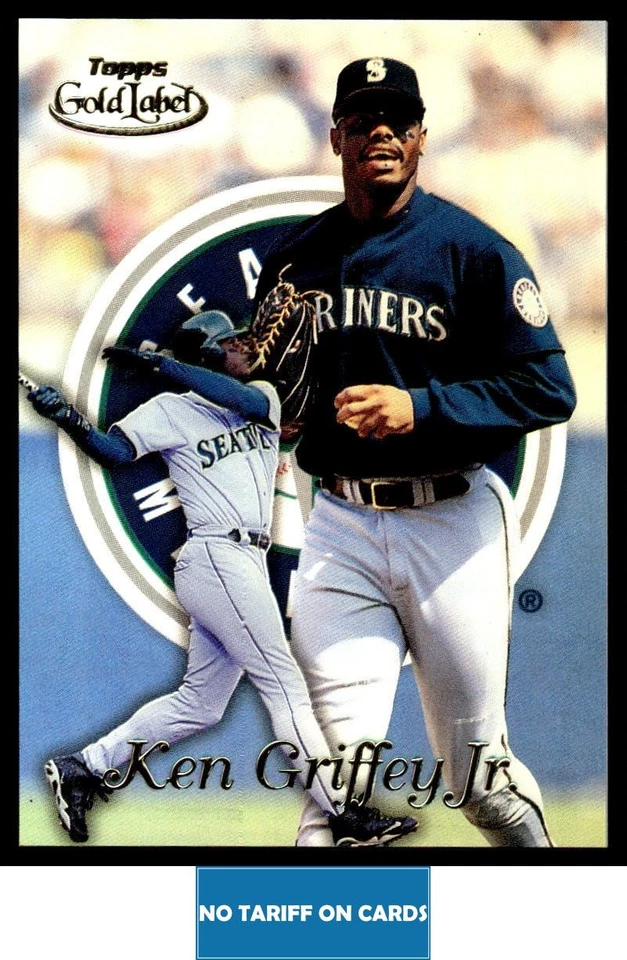 1999 Topps Gold Label Ken Griffey Jr. Seattle Mariners #100 - Image 1 of 2