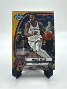 2024-25 Bowman University Miles Kelly Gold Refractor /50 - Picture 1 of 2