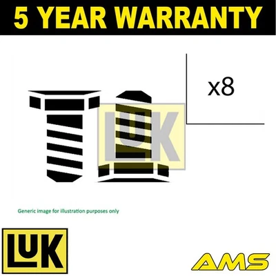 Kit de pernos de volante de inercia de doble masa para Ford Transit Connect Focus Tourneo LUK Foto 1 de 4