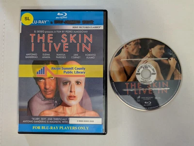 The Skin I Live In Blu-ray Only Ex-Lib No DVD/Code Almodovar Antonio Banderas - Image 1 of 4