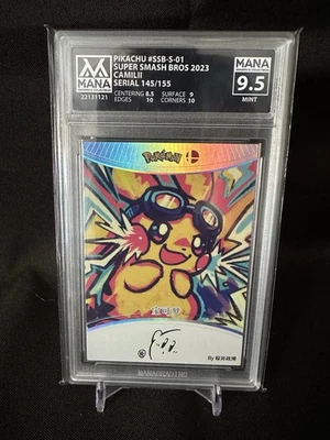 Pikachu SSB-S01 From Super Smash Bros 2023 Camilii Set Serialized 145/155 - Image 1 of 2
