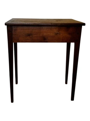 Antique Primitive Side Table or Night Stand 24"x16"x28" - Image 1 of 4