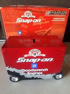 ACTION KEVIN HARVICK #29 SNAP-ON GM Goodwrench 2003 Pit Wagon 1:16 DIECAST BANK - Picture 1 of 6