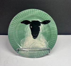 Anthropologie Holly Frean La Granja 8.5" Plato Oveja No. 2 LEER - Imagen 1 de 5
