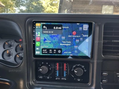 4+64G For GMC Yukon 2003-2006 Android14 Carplay Car Stereo Radio GPS NAVI RDS - Imagem 1 de 4