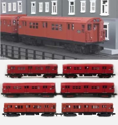 MTH 30-2392-1 and 30-2392-3 R-17 (6-Car) Subway Set with Proto-Sound 2.0 - NEW - Image 1 of 4