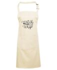 Funny Printed Colours Bib Apron With Pocket Cooking Grilling BBQ Chef