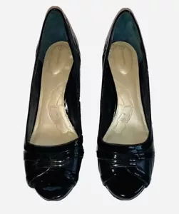 Giani Bernini Vicente Peep Toe Heels Size 10 - Picture 1 of 3