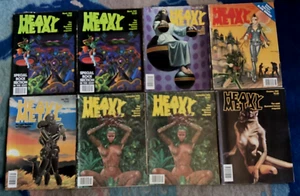 1982 Heavy Metal Magazines 8/Eight Mixed Group 2 March May June July 2 Sept Oct - Picture 1 of 18