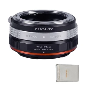 Adaptador de montaje de lente FTZ con anillo de control de apertura para lente Nikon F (tipo G) t... - Imagen 1 de 12
