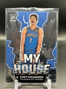 2022-23 Donruss Optic #8 Chet Holmgren My House Rookie Oklahoma City Thunder - Picture 1 of 2