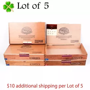Menge 5 Padron 3000 leere Holz Zigarrenbox 10,5"" x 6"" x 1,75 - Bild 1 von 12