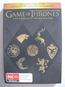Game of Thrones: The Complete 3rd Season (6 Disc Set in Slipcover), Region 4-FP - Picture 1 of 2