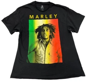 Bob Marley Zion Cotton Tee T-Shirt Band Reggae Men's XL - Picture 1 of 6