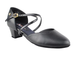 Women's West Coast Swing Salsa Ballroom Dance Shoes low Heel 1.5 VeryFine CD1123 - Picture 1 of 8