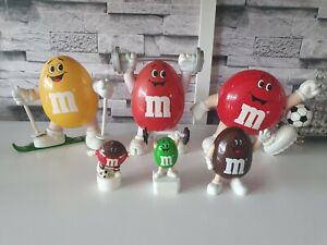 Alte M & M Figuren Werbefiguren  Süßigkeitenspender Mars 1991 