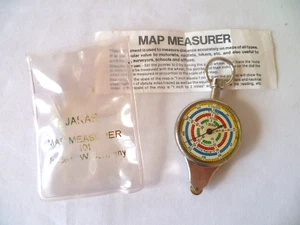 INSTRUMENT DE MESURE ANCIEN CURVIMÈTRE POUR CARTE ROUTIÈRE (1) - Photo 1/6