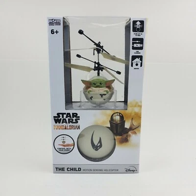 World Tech Toy Star Wars Mandalorian The Child Baby Yoda Motion Sense Helicopter - Image 1 of 4