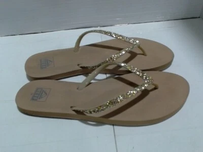 Sandalias para mujer usadas como nuevas_Reef, Stargazer, piedras preciosas, 10_piedras preciosas_talla 10 Foto 1 de 4