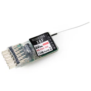 DUMBORC X6F 2.4G 6CH Radio Control Receiver for Domborc X4 X5 X6 RC Transmitter - Picture 1 of 11