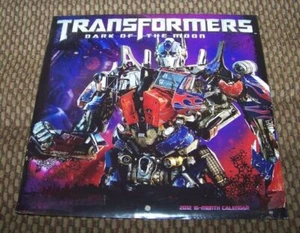 Transformers Dark of the Moon 2012 Calendar Wall Art, Posters For Framing Sealed - Picture 1 of 4