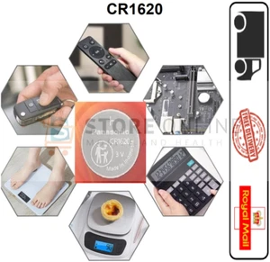 CR1620 3V Lithium Panasonic Coin Battery - Picture 1 of 2