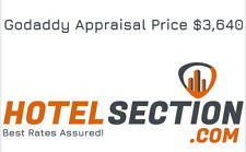 HotelSection.com - PREMIUM TWO WORD DOMAIN NAME - Godaddy Appraisal $3,640