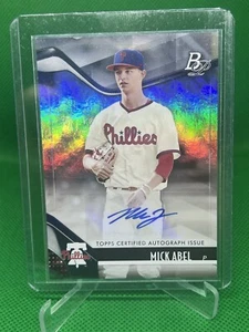 2021 Bowman Platinum Mick Abel Auto Phillies Phenom - Picture 1 of 1