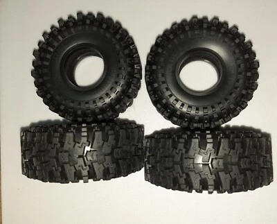 Lifehead 120mm 1.9'' Rubber Tyre Tire Upgrade for RC 1/10 YK4102 - Image 1 of 2