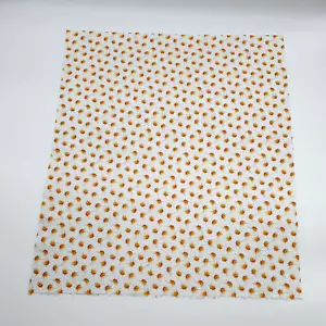 Daisy Pattern Floral Fat Quarter Fabric Square 100% Cotton 18" x 21" Minimum Cut - Picture 1 of 6