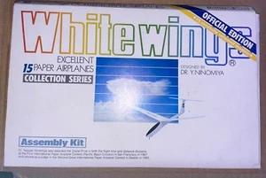 Excellent Vintage Whitewings Paper Airplanes Collection Series Dr Y Ninomiya - Picture 1 of 2