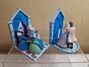 Disney Store Sleeping Beauty, Prince, Fairy Godmothers Bookends *Please Read* - Picture 1 of 16