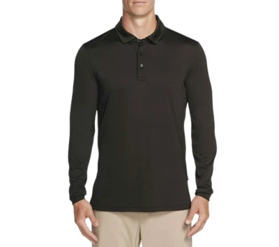  SKECHERS new MENS GOGOLF OVERCAST LONG SLEEVE POLO SHIRT LMLT15 MEDIUM M $85 - Image 1 of 4