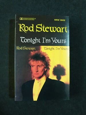 ROD STEWART - 'Tonight I'm Yours' Cassette Tape Album - Image 1 of 4