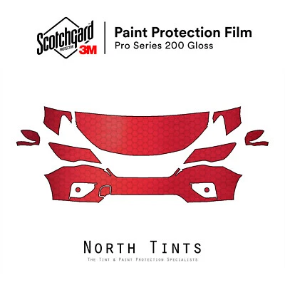 Sujetador transparente protección pintura precortada 3M PRO PPF para Nissan Pathfinder 2017-2020 Kit Foto 1 de 4