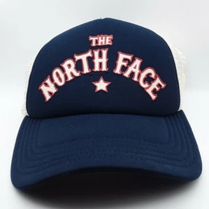 The North Face Americana Trucker Cap Lone Star Blue white mesh - Picture 1 of 9