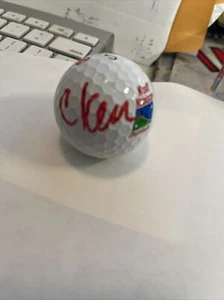 Christie Kerr Signed  Kraft Nabisco Golf  Ball COA - Picture 1 of 1