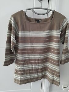 Womens Size L Green H&M Top 
