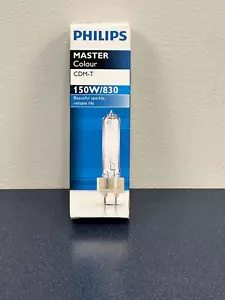 Philips CDM150/T6/830 CDM-T 150Watt Master Colour 3000K HID Light Bulb 197801 - Picture 1 of 2