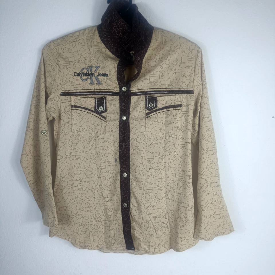 Calvin Klein Jeans Men's Button-up Shirt XL - Image 1 of 4